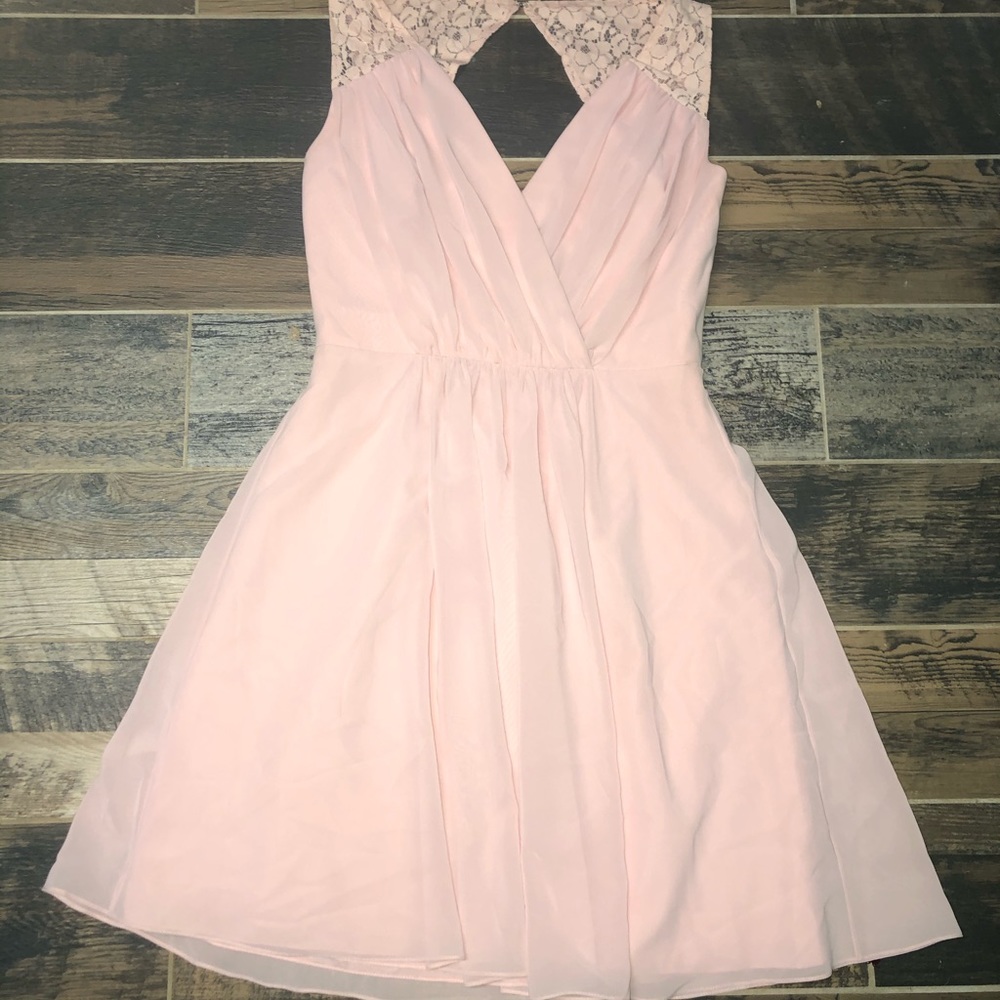Pink Bridesmaid Dress